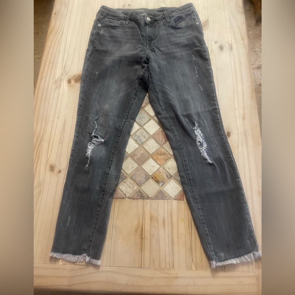 🔥HOST PICK🔥OLD NAVY ROCKSTAR GREY WASH JEANS